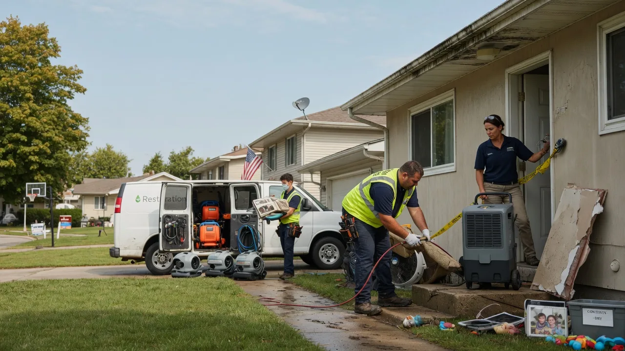 Water Damage Restoration in Adah, PA near me